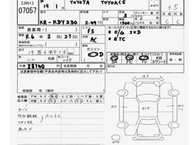 
								Toyota TOYOACE full									