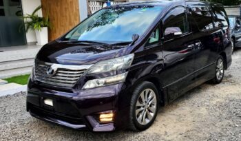 
									Toyota Vellfire full								